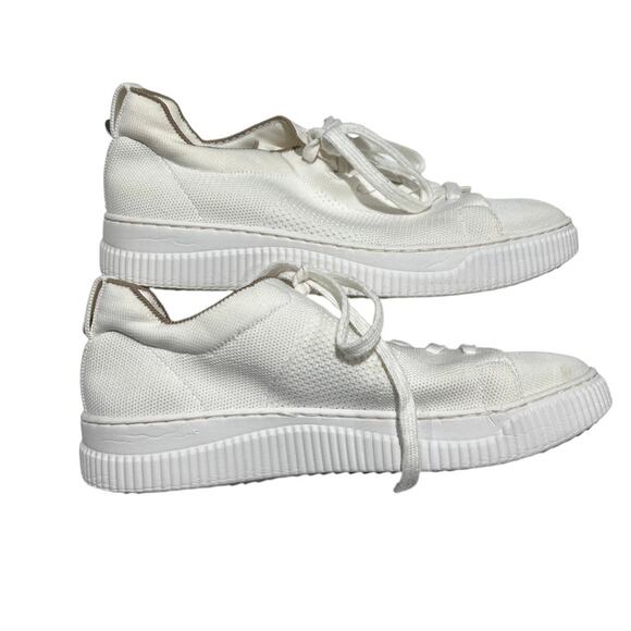Sofft White Faro Sneakers Women Size 9 Comfort Recycled Knit Casual Eco-Friendly - Picture 6 of 8